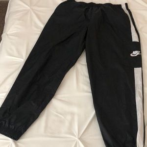 Nike large wind pants